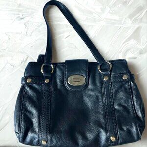 Michael Kors Black Leather Shoulder Bag